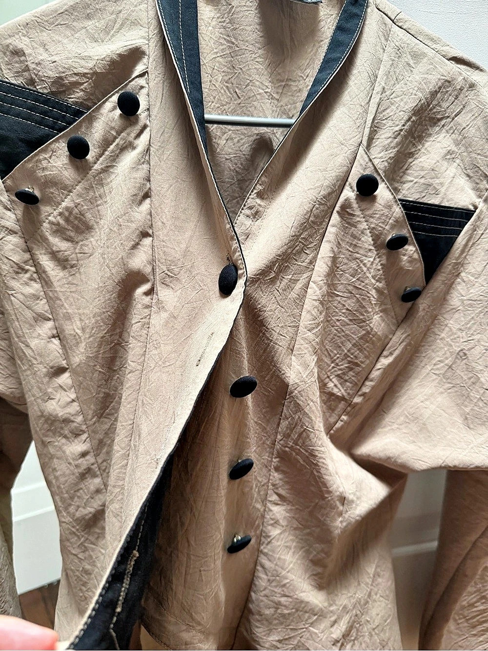 Joseph Ribkoff Pink Button Front Blazer - Picture 3 of 4